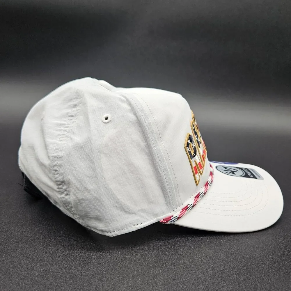 Las Vegas Raiders '47 Brand Brrr Rope Hat Cap‎ Strapback Hitch NFL American Flag